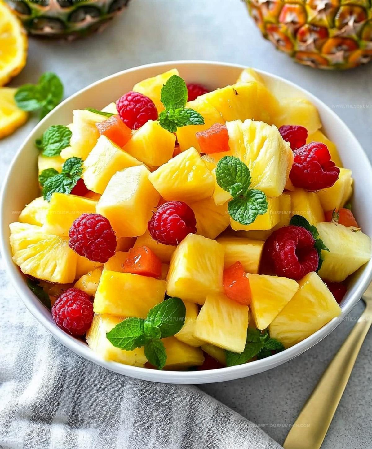 Tropical Pineapple Salad Recipe