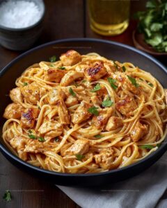 Cowboy Butter Chicken Linguine Recipe