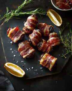 Bacon-Wrapped Dates Recipe