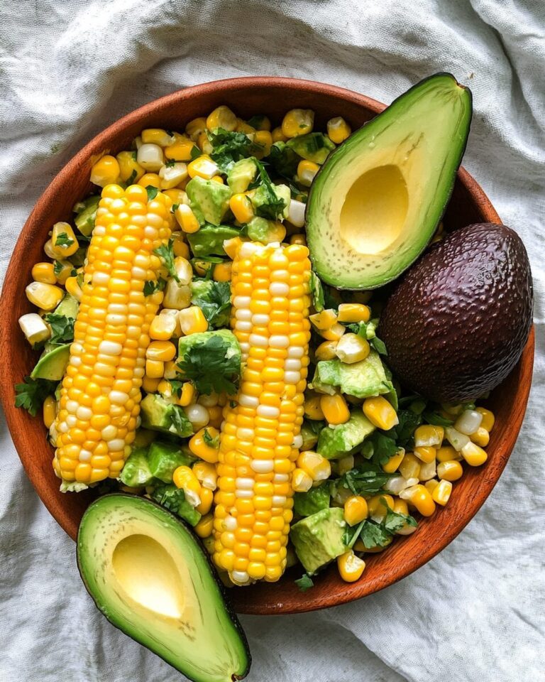 Vibrant Summer Corn Salad with Avocado & Lime Recipe