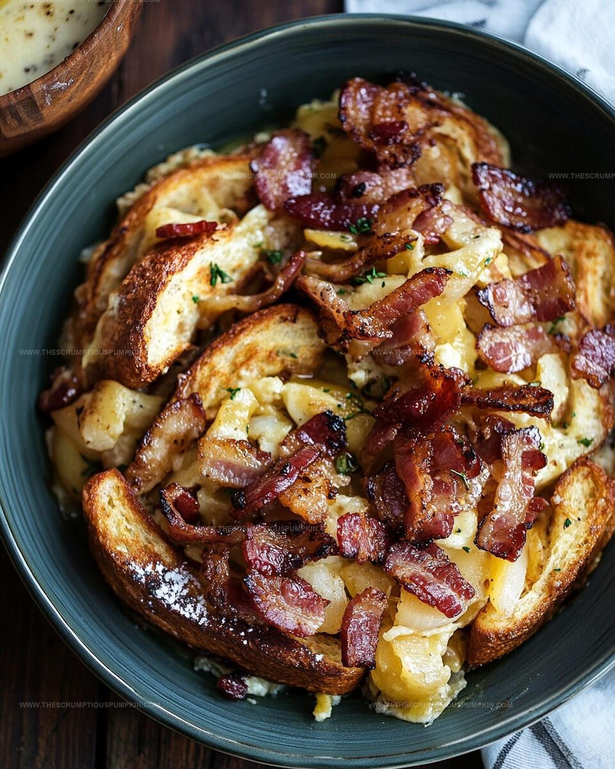 Savory Maple Bacon French Toast Casserole Recipe