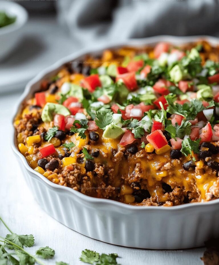 Taco Casserole With Tortillas Recipe