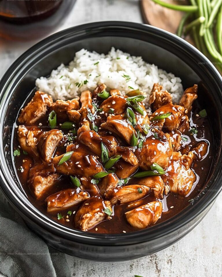 Crock Pot Bourbon Chicken Recipe