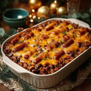 Chili Cheese Dog Casserole Recipe