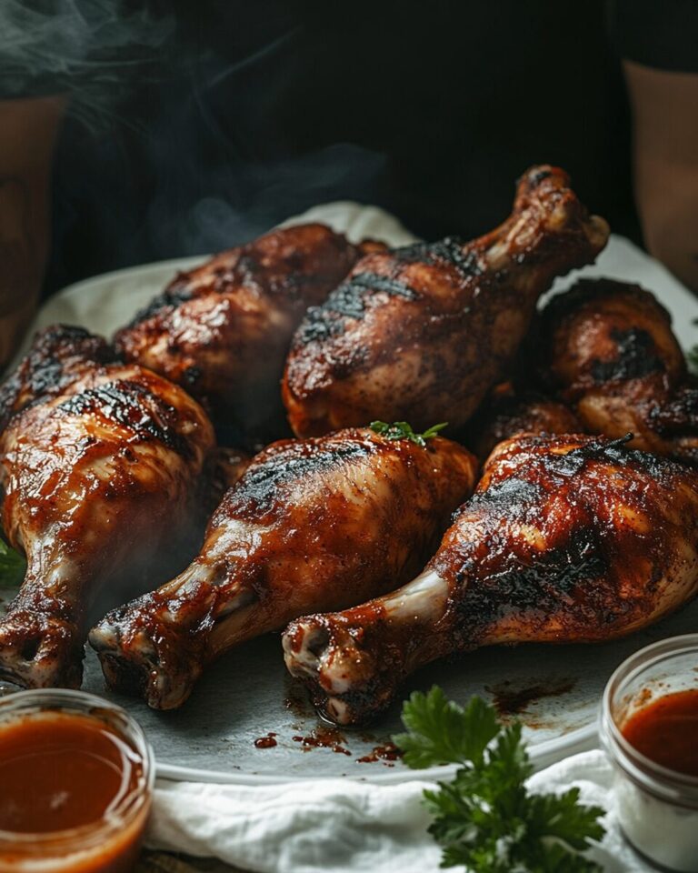 Sweet Barbecue Chicken Legs Recipe