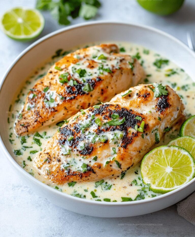 Creamy Coconut Lime Chicken Recipe