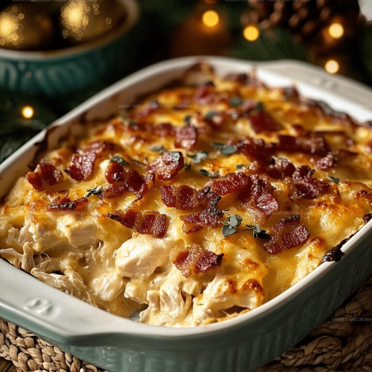 Savory Chicken Bacon Ranch Casserole Recipe