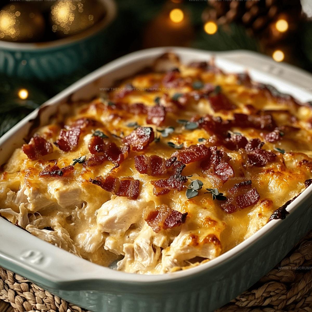 Savory Chicken Bacon Ranch Casserole Recipe