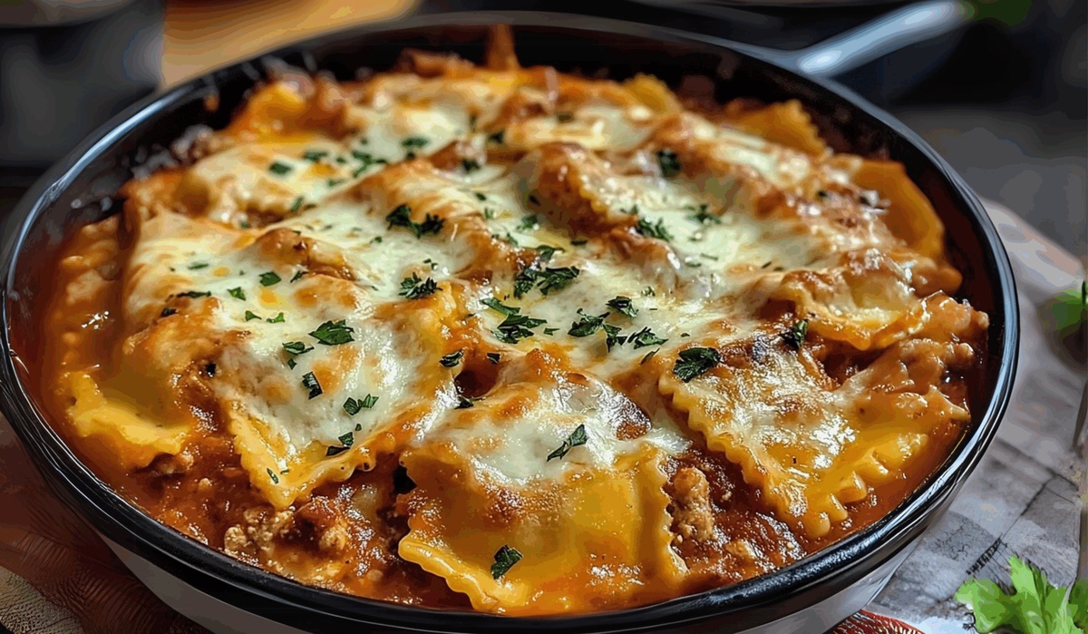 Polished Million Dollar Ravioli Casserole Recipe