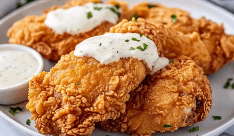 Crackle-Crisp Chicken Fried Chicken Recipe