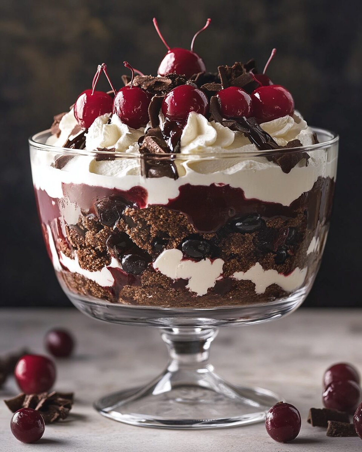 Black Forest Trifle Recipe