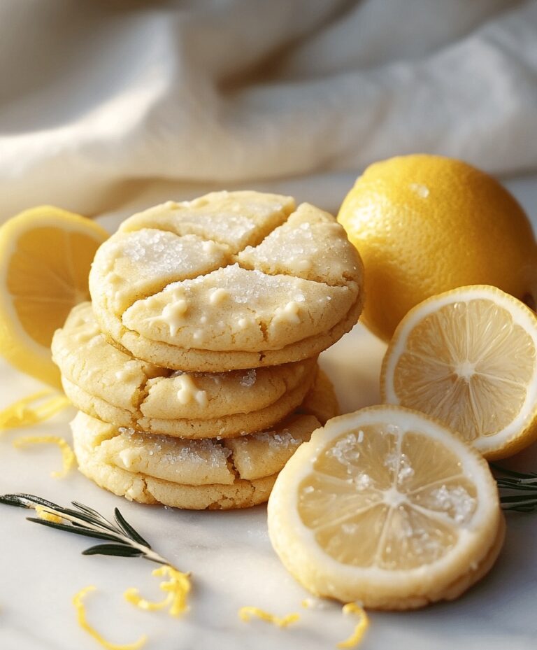 Lemon Ginger Cookies Recipe