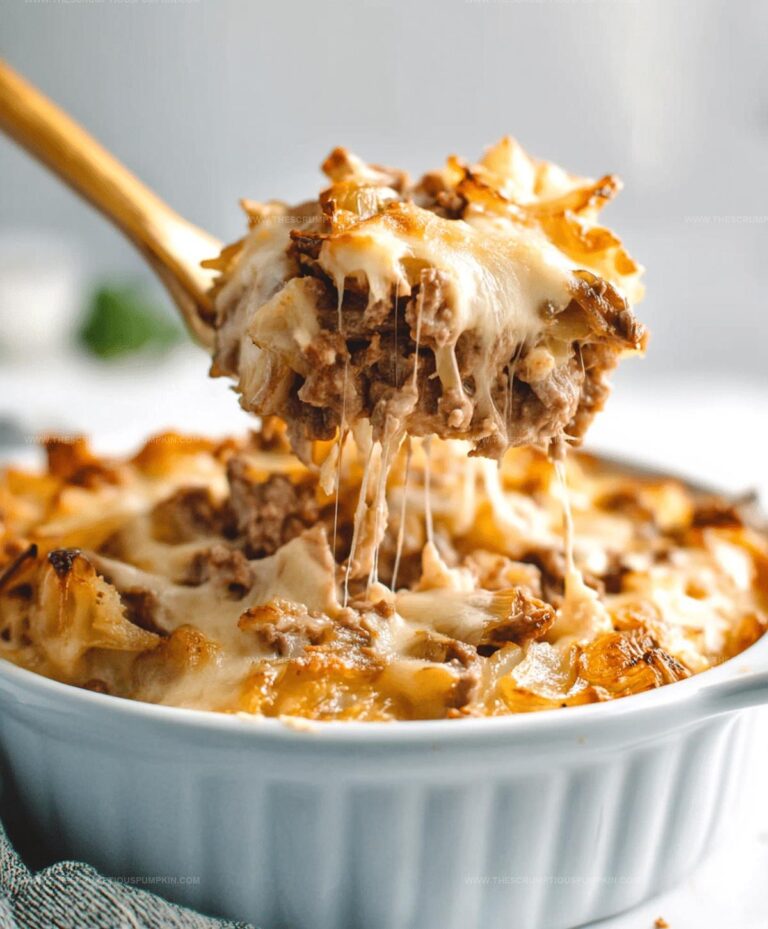 French Onion Beef Casserole Recipe