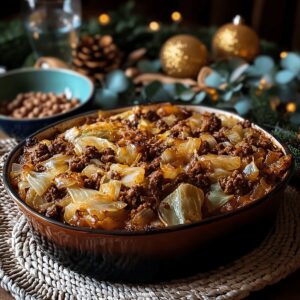 Cabbage Beef Bake Recipe