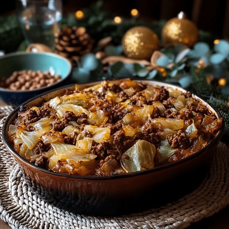 Cabbage Beef Bake Recipe
