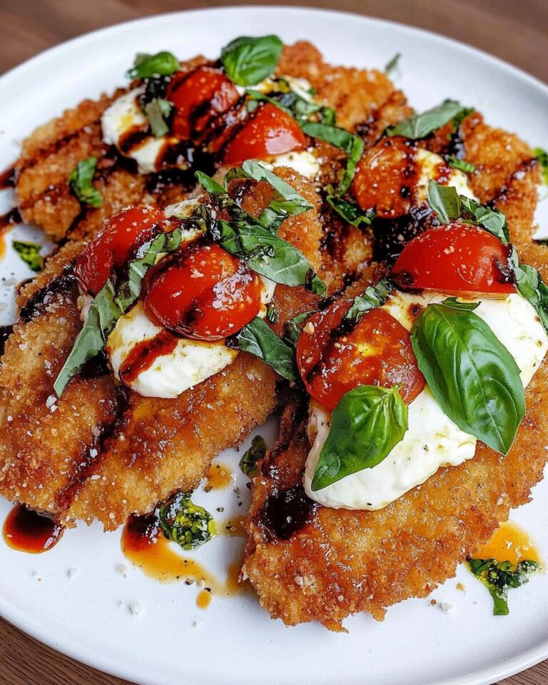 Crispy Chicken Caprese Recipe