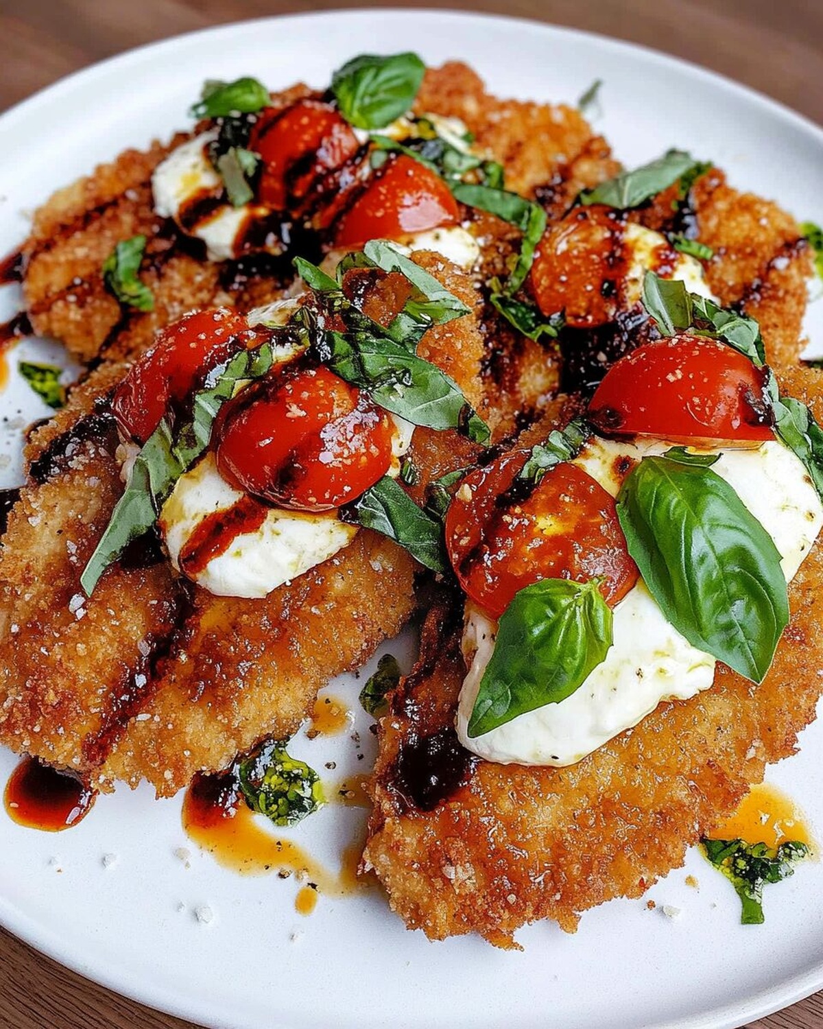 Crispy Chicken Caprese Recipe