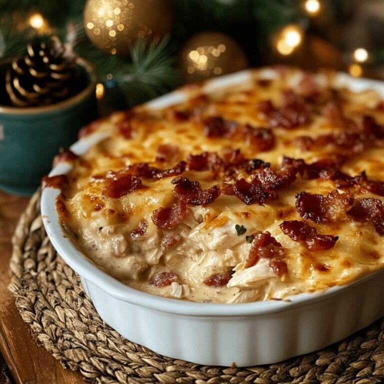 Crowd-Pleasing Chicken Bacon Ranch Casserole Recipe