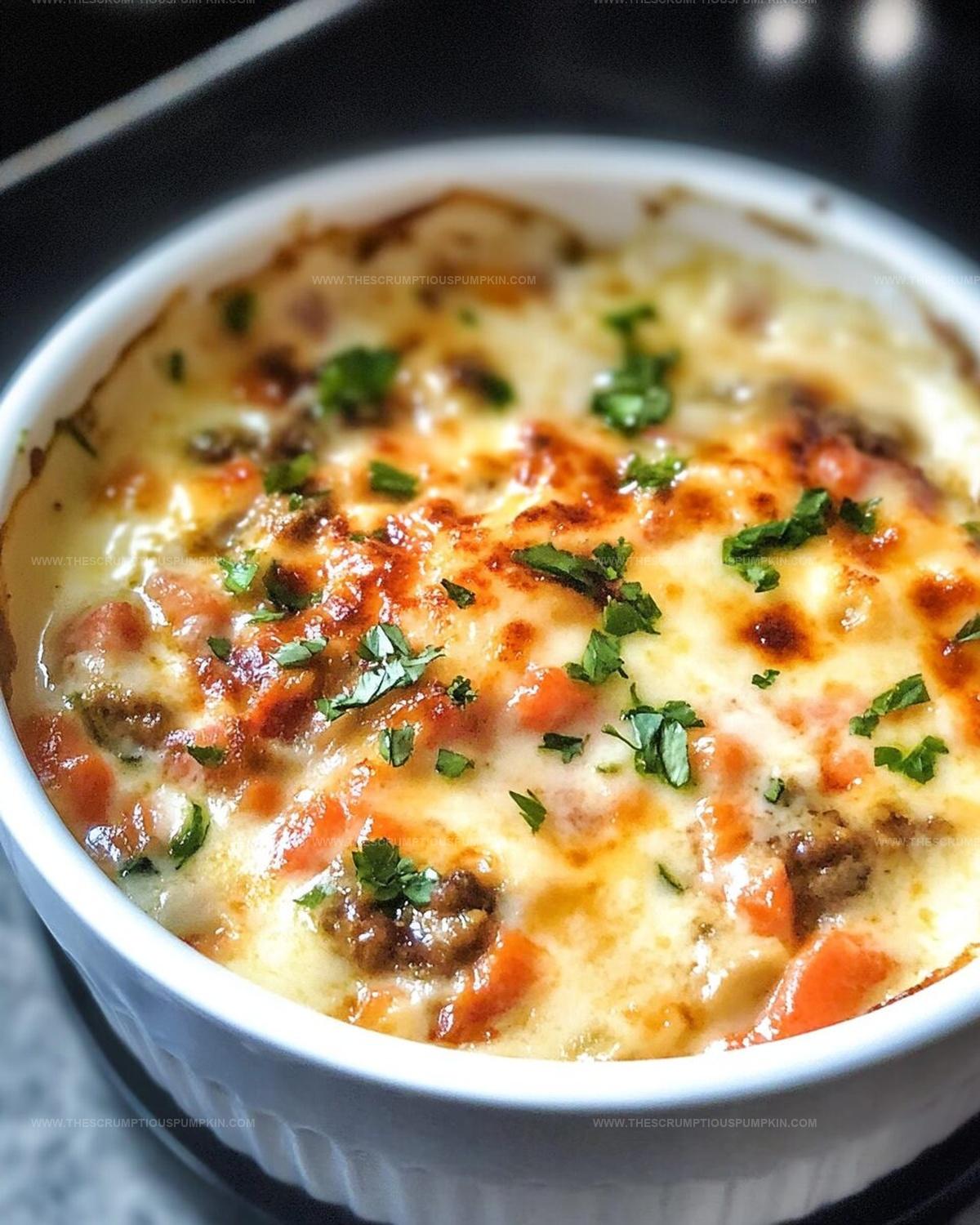 Creamy Cheese and Chorizo Dip Made in the Slow Cooker Recipe