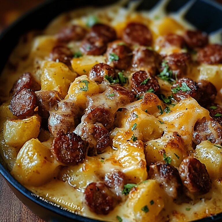 Double-Cheddar Ranch Potatoes And Sausage Recipe