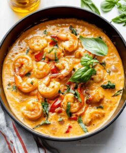 Thai Inspired Creamy Coconut Shrimp Recipe