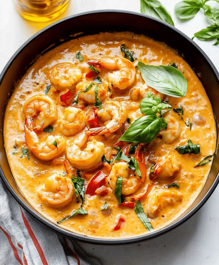 Thai Inspired Creamy Coconut Shrimp Recipe