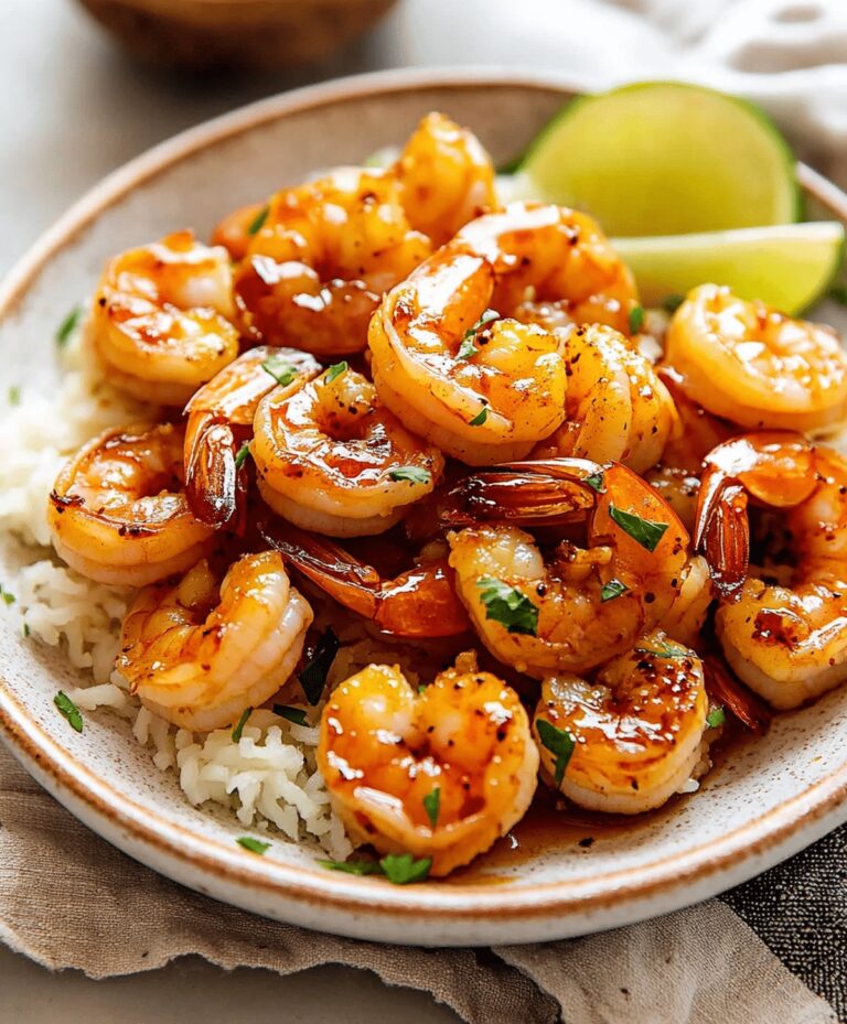 10 Minute Honey Garlic Shrimp Recipe