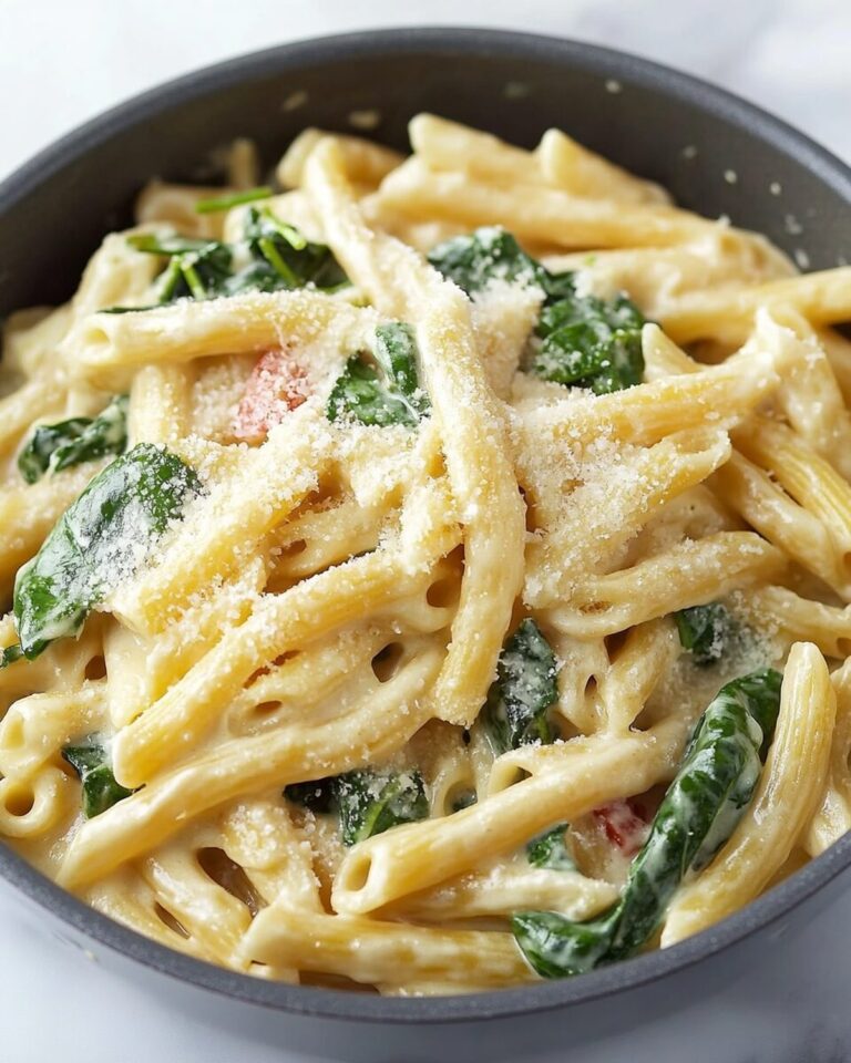Creamy Spinach Pasta Recipe