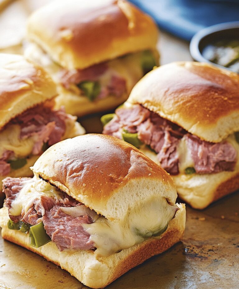 Philly Cheese Steak Sliders Recipe