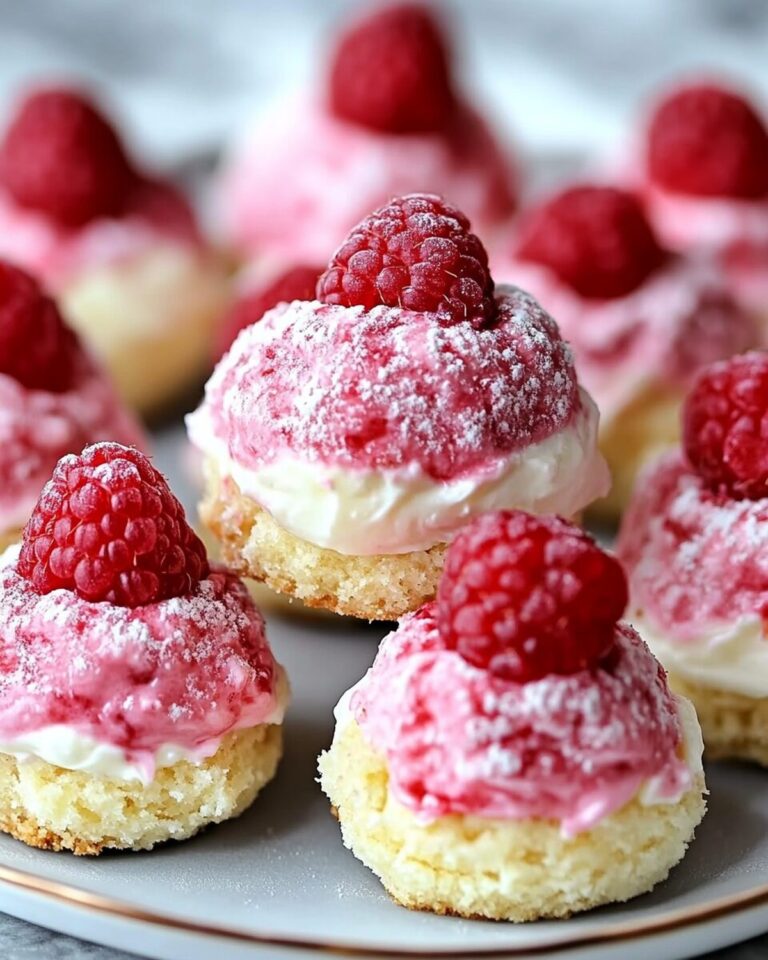 Raspberry Cream Cheese Bites Recipe