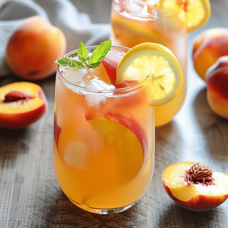 Peach Lemonade Recipe