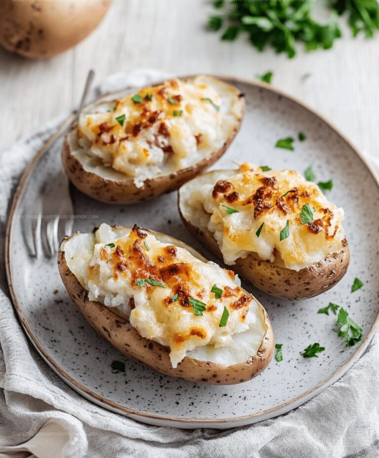 Twice Baked Potatoes Recipe
