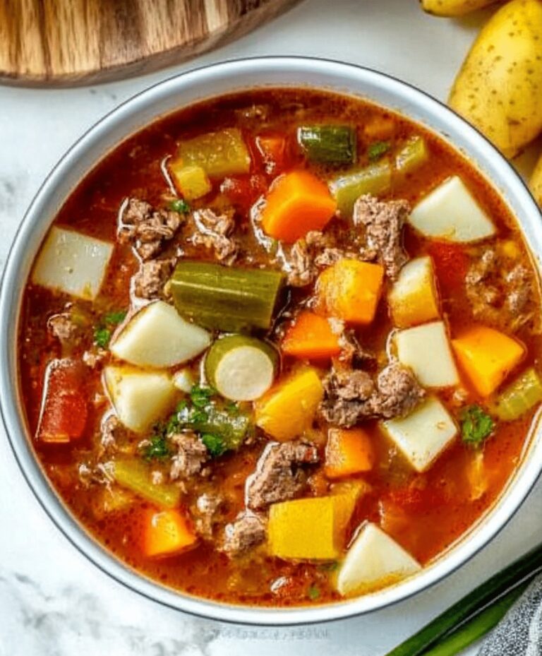 Vegetable Beef Soup Recipe