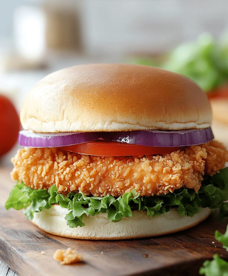 Crispy Chicken Sandwich Recipe