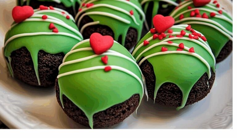 Playful Grinch Oreo Balls Recipe