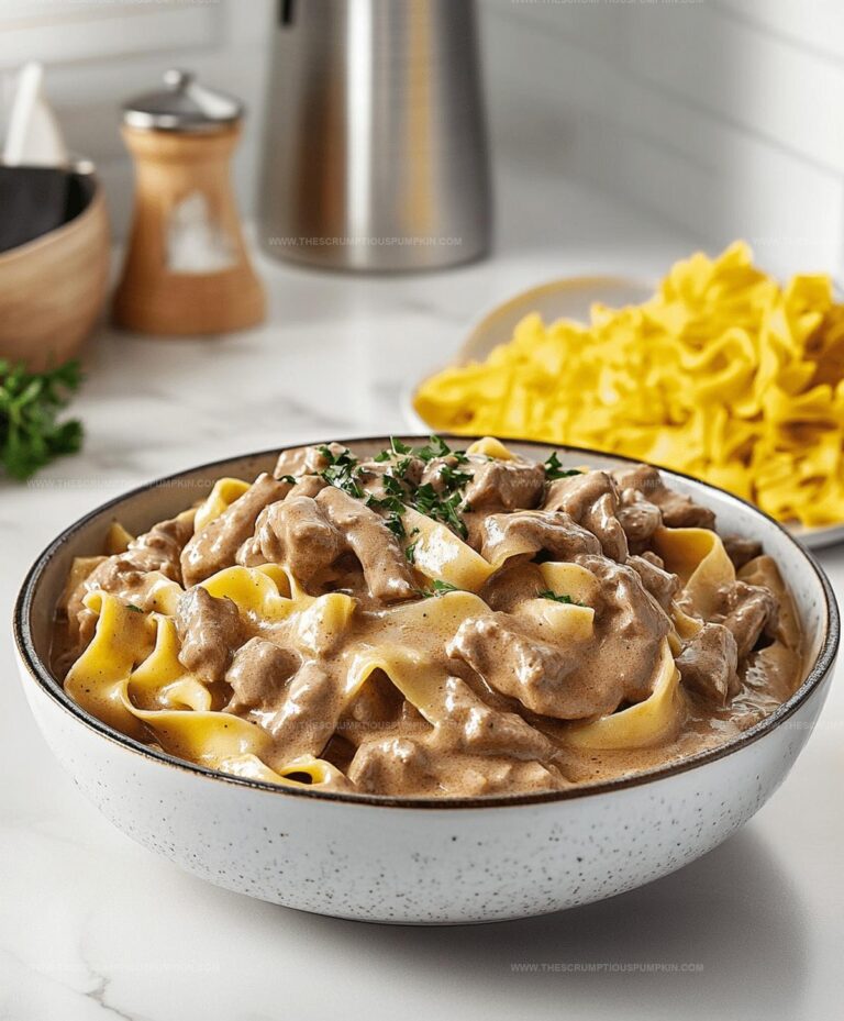Easy Beef Stroganoff Recipe