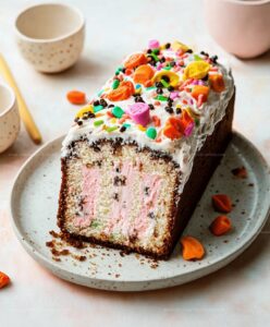 Ice Cream Loaf Cake Recipe