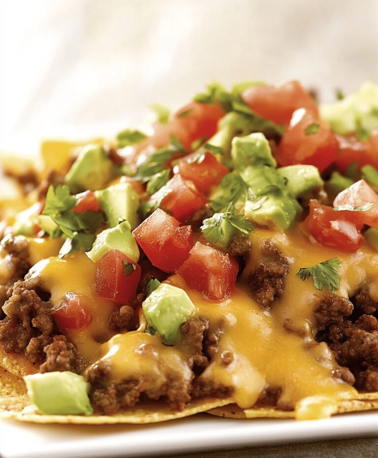 The Best Homemade Nachos With Ground Beef Recipe