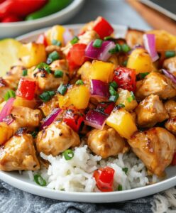 Hawaiian Chicken Sheet Pan Recipe