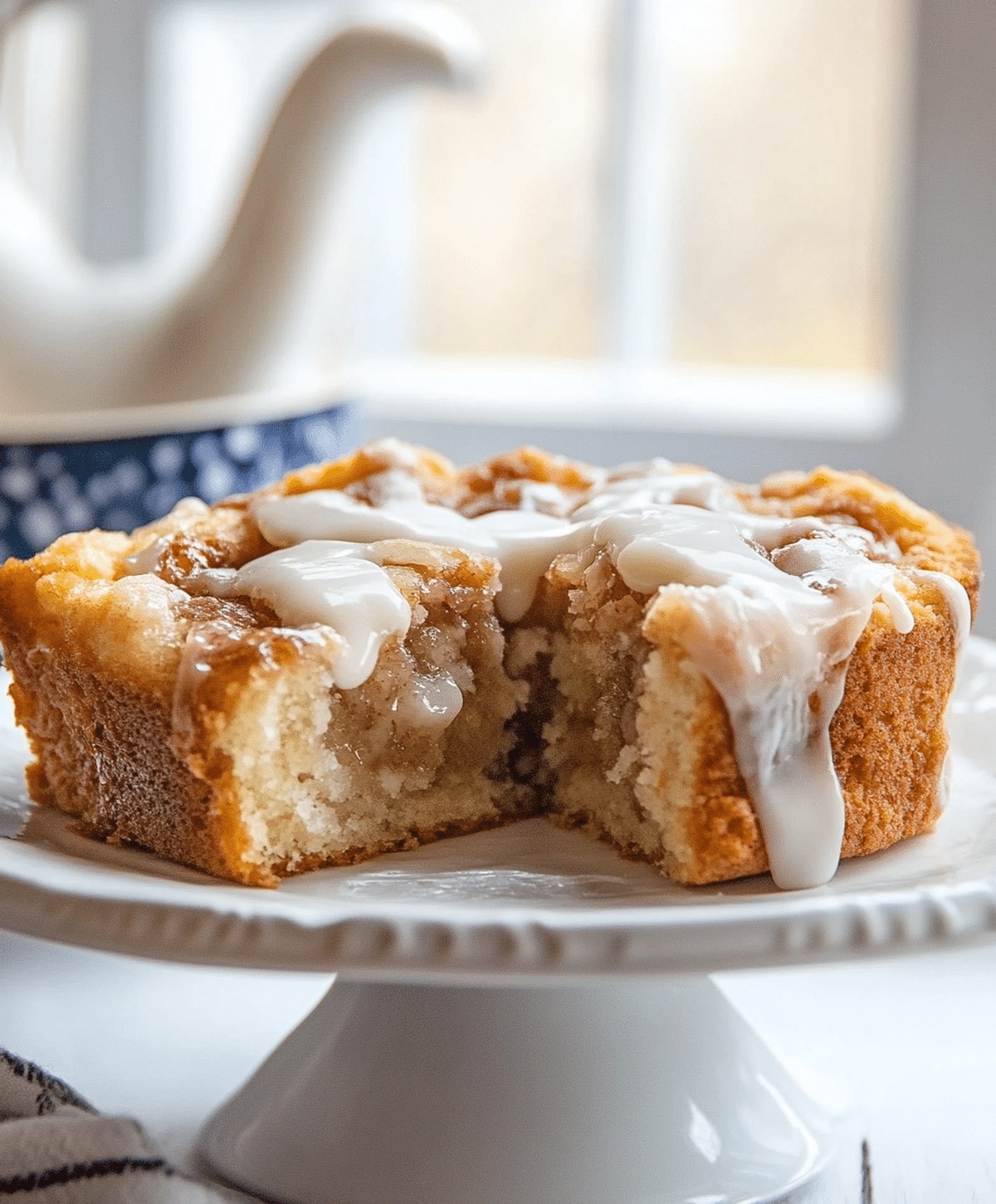 Sugared Cinnamon Roll Cake Recipe
