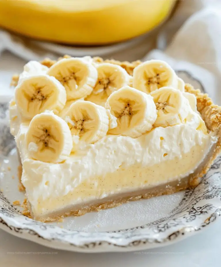 Homemade Banana Cream Pie Recipe