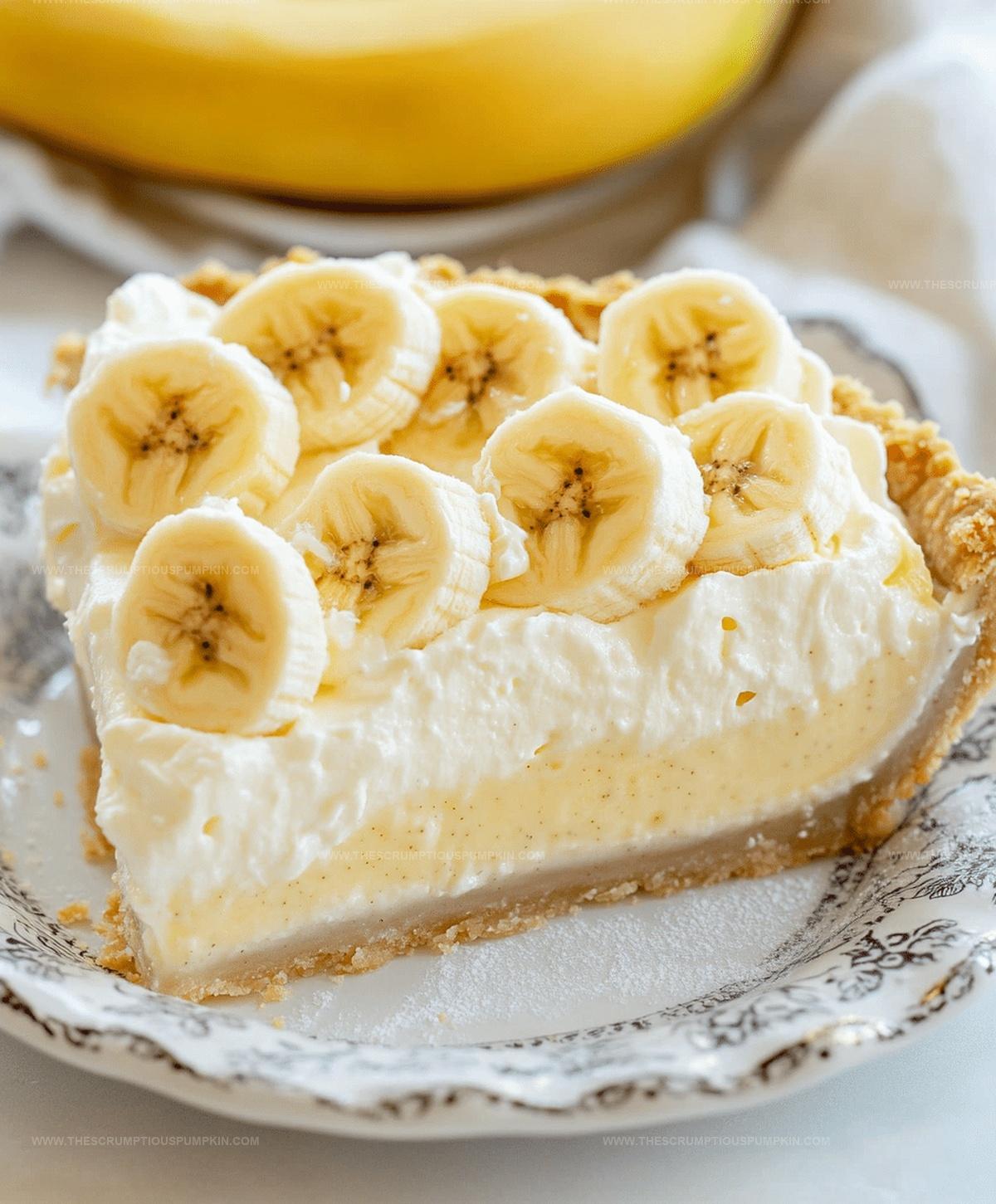Homemade Banana Cream Pie Recipe