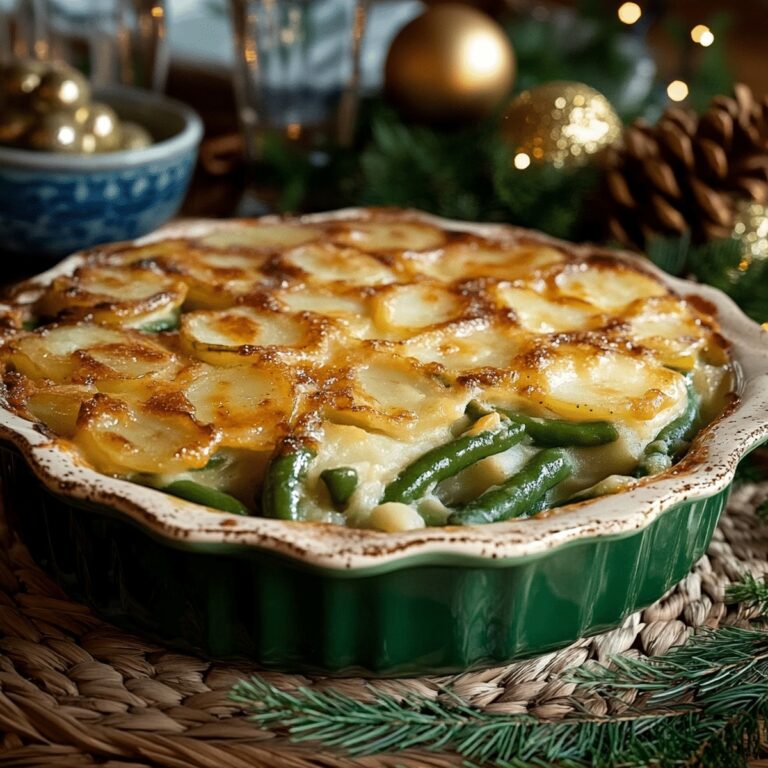 Homestyle Green Bean And Potato Casserole Recipe