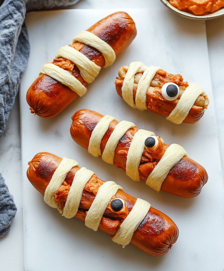 Halloween Mummy Hotdogs Recipe