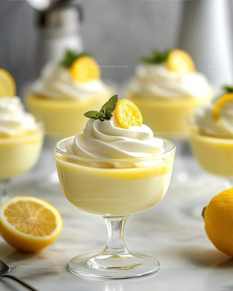 Easy Lemon Mousse Recipe