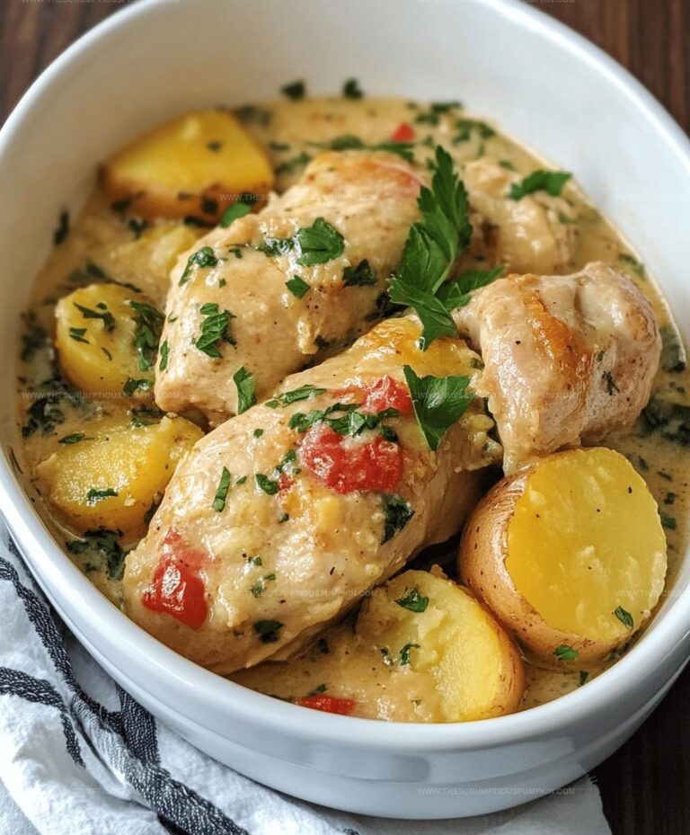 Italian Crockpot Chicken And Potatoes Recipe