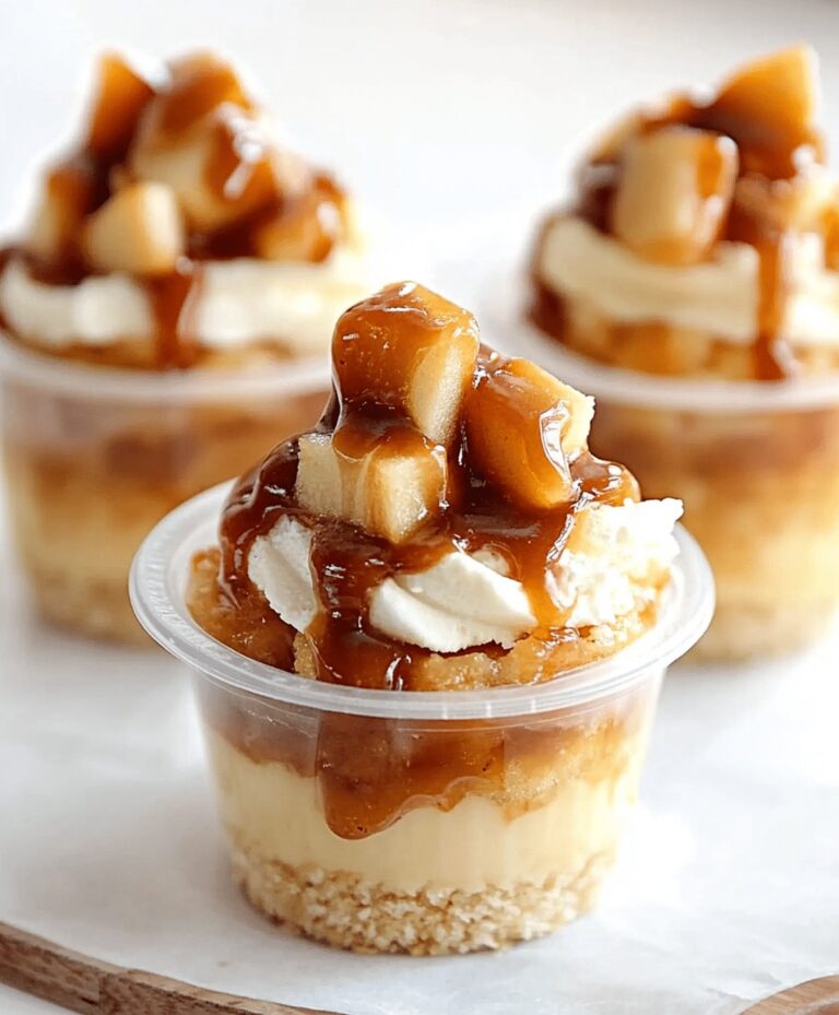 Caramel Apple Dessert Cups Recipe