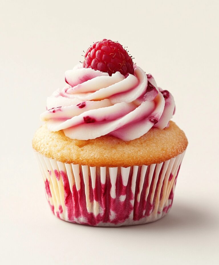 Luscious Raspberry Cheesecake Cupcakes Recipe
