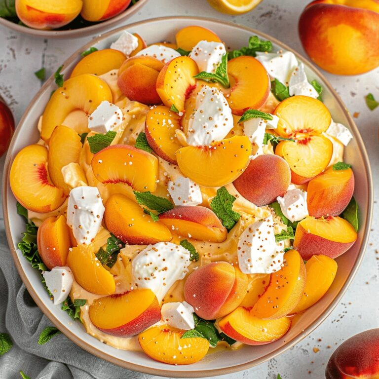 Peaches And Cream Salad Recipe