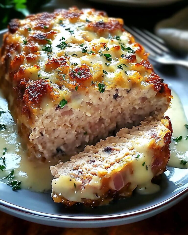 Supreme Chicken Cordon Bleu Meatloaf Recipe